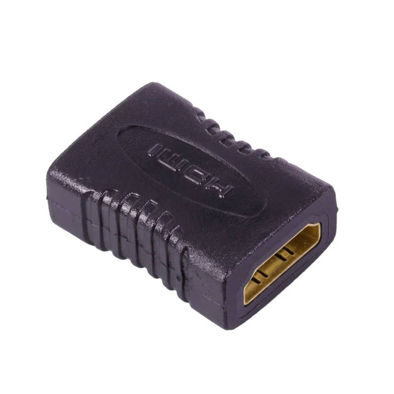 10 шт./лот HDMI Женский прямой адаптер Высокое качество позолоченный разъем к гнезду