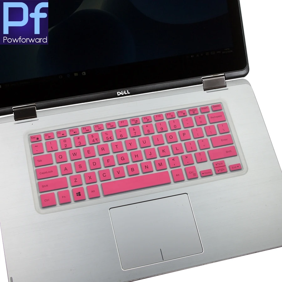 Силиконовый чехол для клавиатуры ноутбука Dell Inspiron 15 5000 7000 серия i5568 i5578 7573 7569 7579