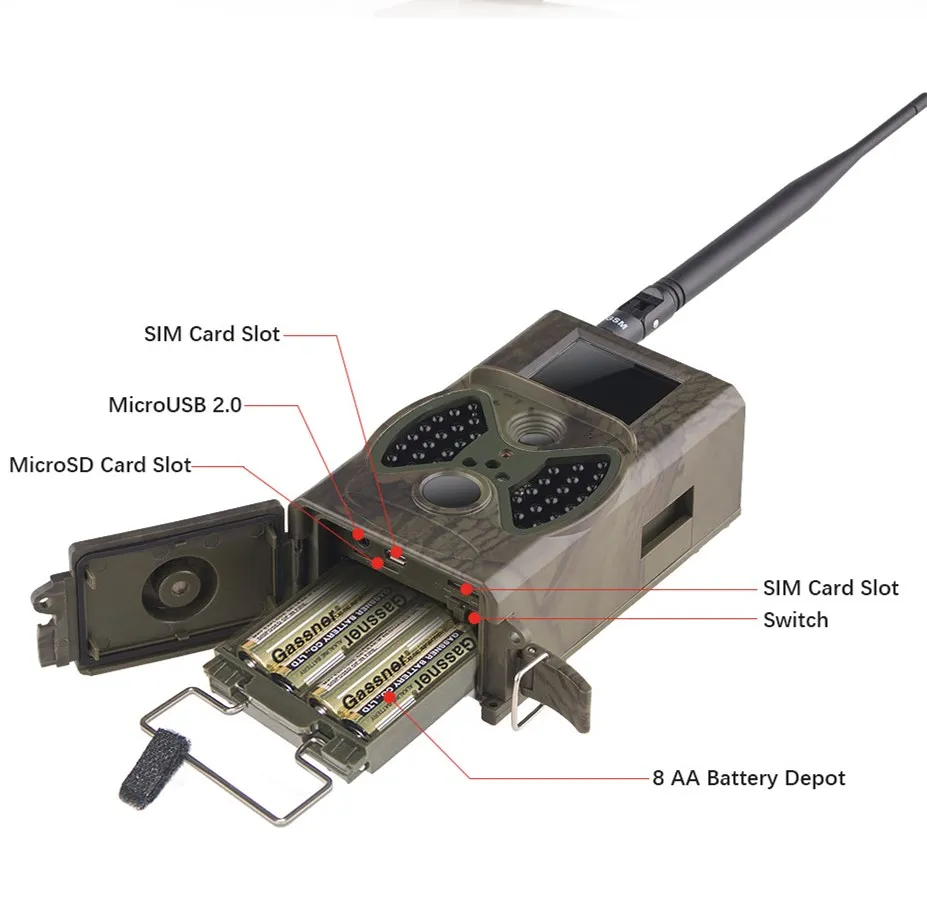 Suntek охоты Камера Chasse 1080 P инфракрасный Термальность Trail HC300M HC300 видео игры фото