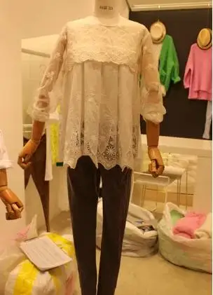 Ткань кружевная с вышивкой по бокам 135 см 53 14 дюйма 1 ярд ML25L86