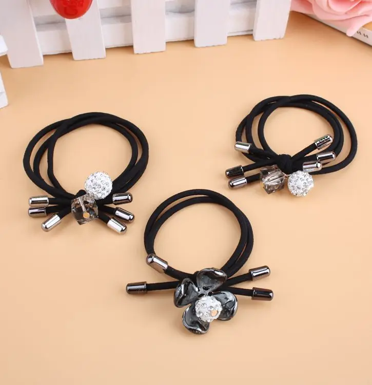 Ювелирные изделия 2 юаней магазин волос кольцо Корейская версия Кристалл Жемчуг