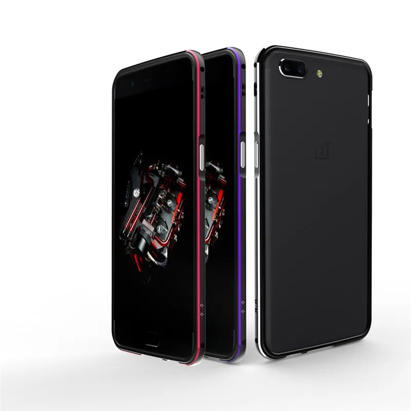 Чехол Oneplus 5 One Plus Роскошный металлический чехол-бампер с рамкой для OnePlus5