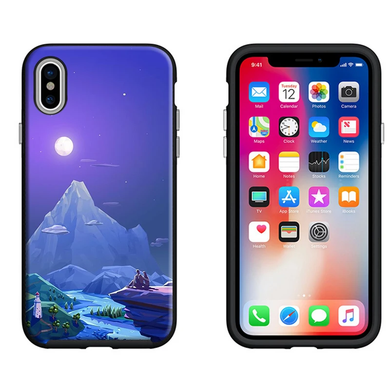 Мягкий силиконовый чехол для Samsung s8 s9plus и iPhone 5S 6 6s 7 8plus X XS MAX XR |