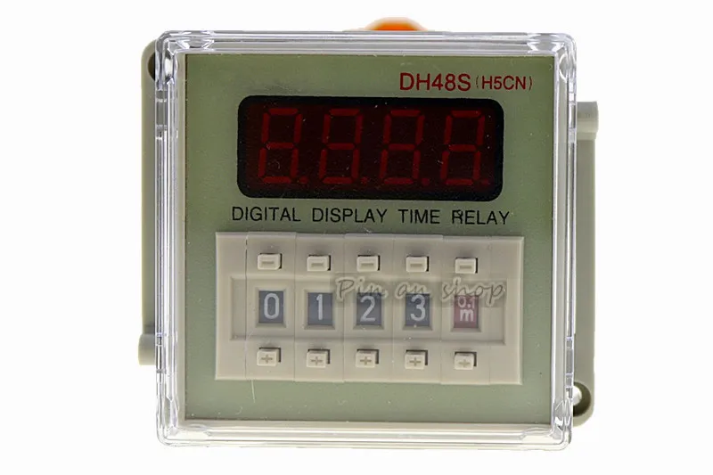 DH48S-1Z высококачественное реле времени on-delay SPDT с разъемом серии DH48S 12 В 24 110 в