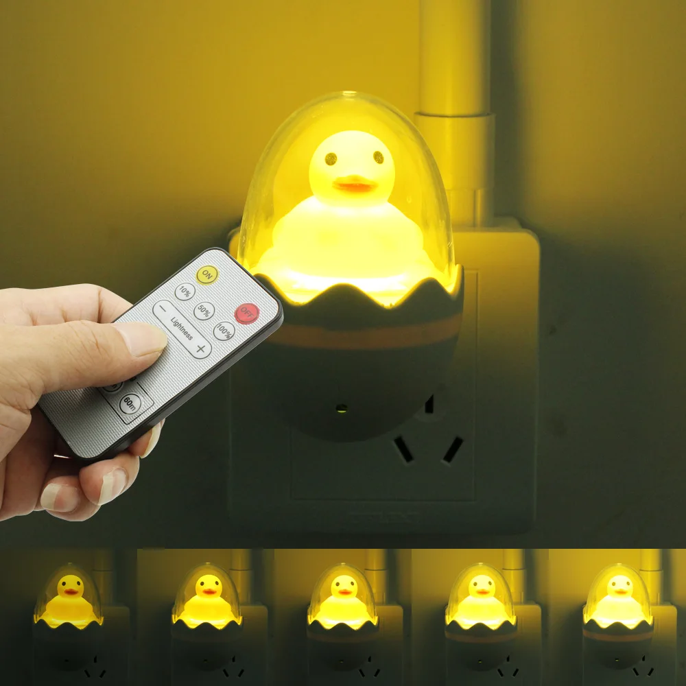 ANBLUB Творческий животных мультфильм светодиодный Ночные огни 110 V 220 ЕС Plug