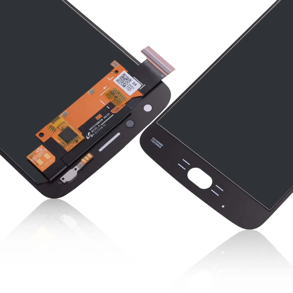 AMOLED OLED Дисплей для Motorola MOTO Z2 Play в сборе с тачскрином Оригинал 5.5'' черный