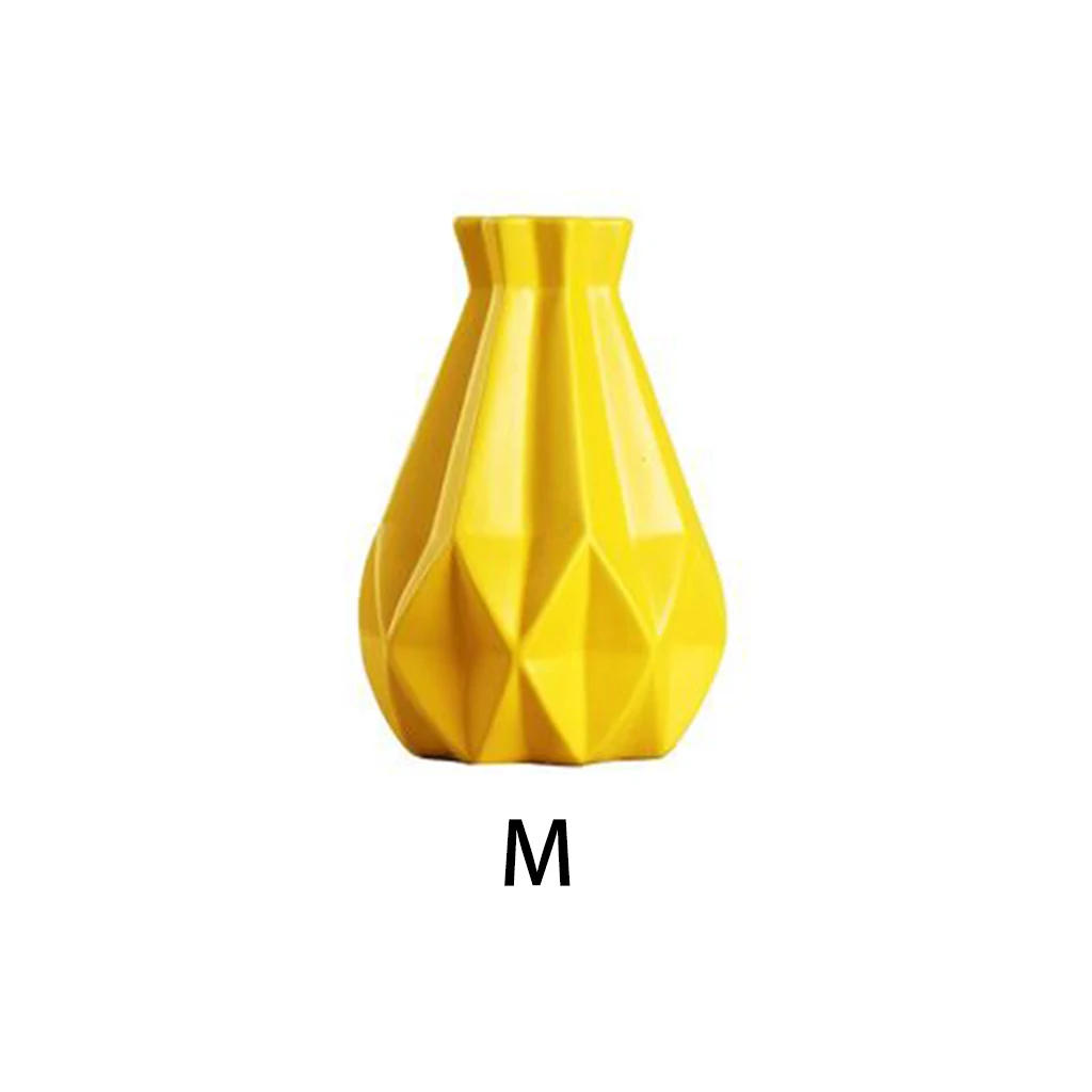 Короткая Европейская матовая Алмазная фарфоровая ваза, современная мода, оригинальная керамическая ваза для цветов, для кабинета, прихожей, дома, свадебного украшения