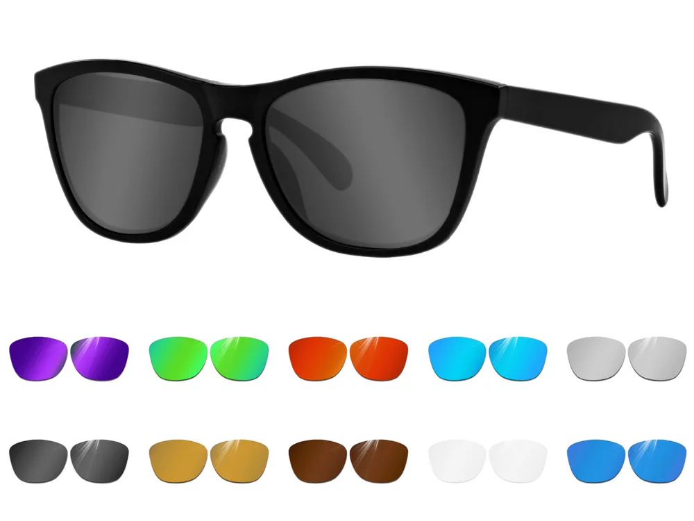 Поляризованные Сменные линзы Glintbay для солнцезащитных очков Oakley Frogskins несколько