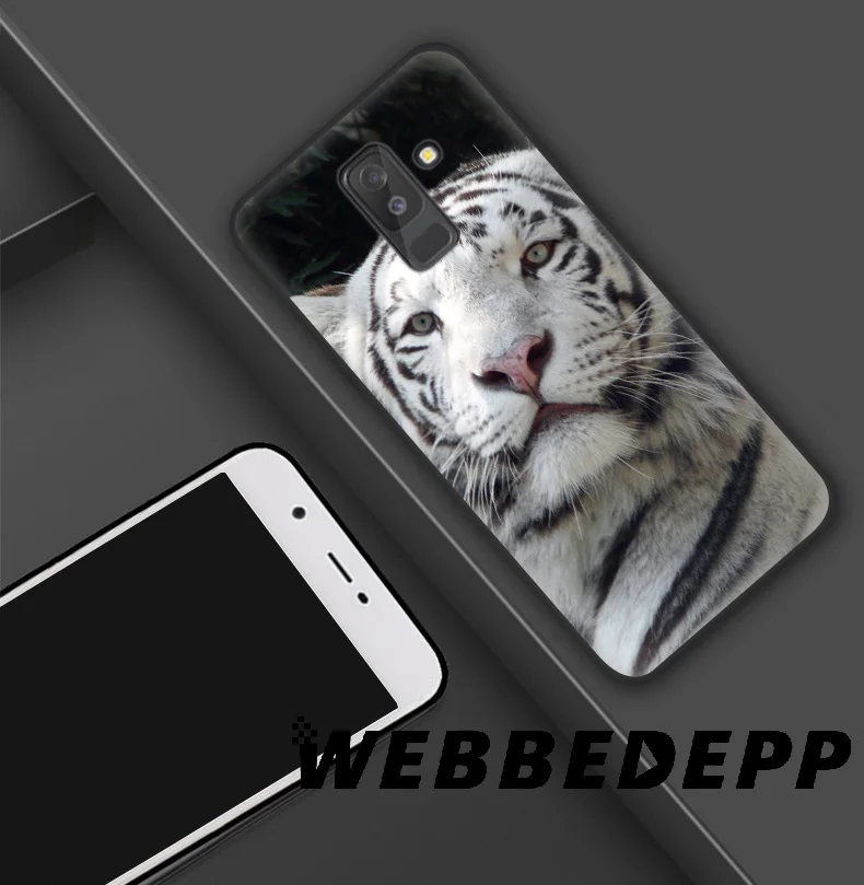 Мягкий силиконовый чехол WEBBEDEPP Tiger Animal Alpha из ТПУ для Samsung Galaxy S10 S10e S9 S8 Plus S7 S6 Edge &amp J6