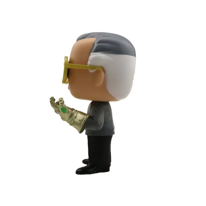 FUNKO POP Мстители: эндшпиль отец Марвел Стэн Ли и QUAKE#01 фигурка коллекция игрушек для детей Рождественский подарок