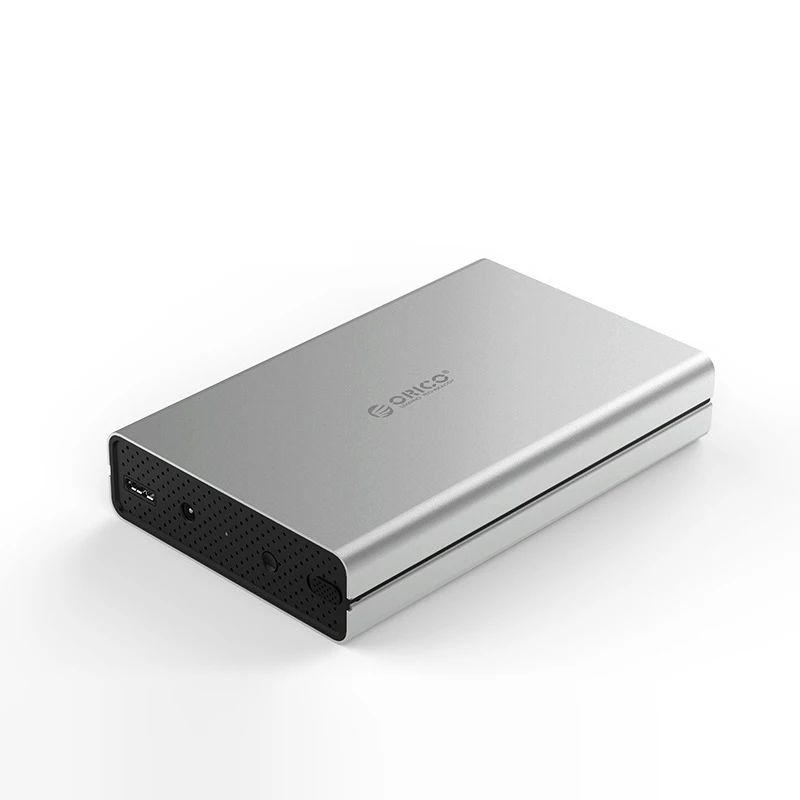 ORICO 3528U3-SV 3,5 дюймов внешний жесткий диск коробка USB 3,0 для Sata 3,0 Hdd чехол инструмент поддержка Uasp протоколы жесткий диск Enclo