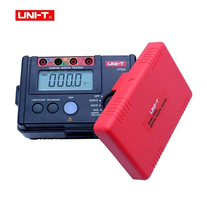 UNI T UT522 цифровой тестер сопротивления заземления 0 400 В 4000ом AC изоляции с