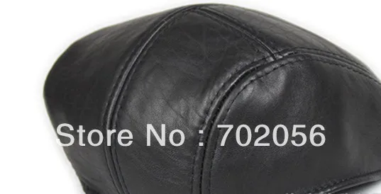 Newsboy берет из натуральной кожи Стиль плоская кепка шляпа DEC Cabbie Gatsby 12 шт./лот #3115