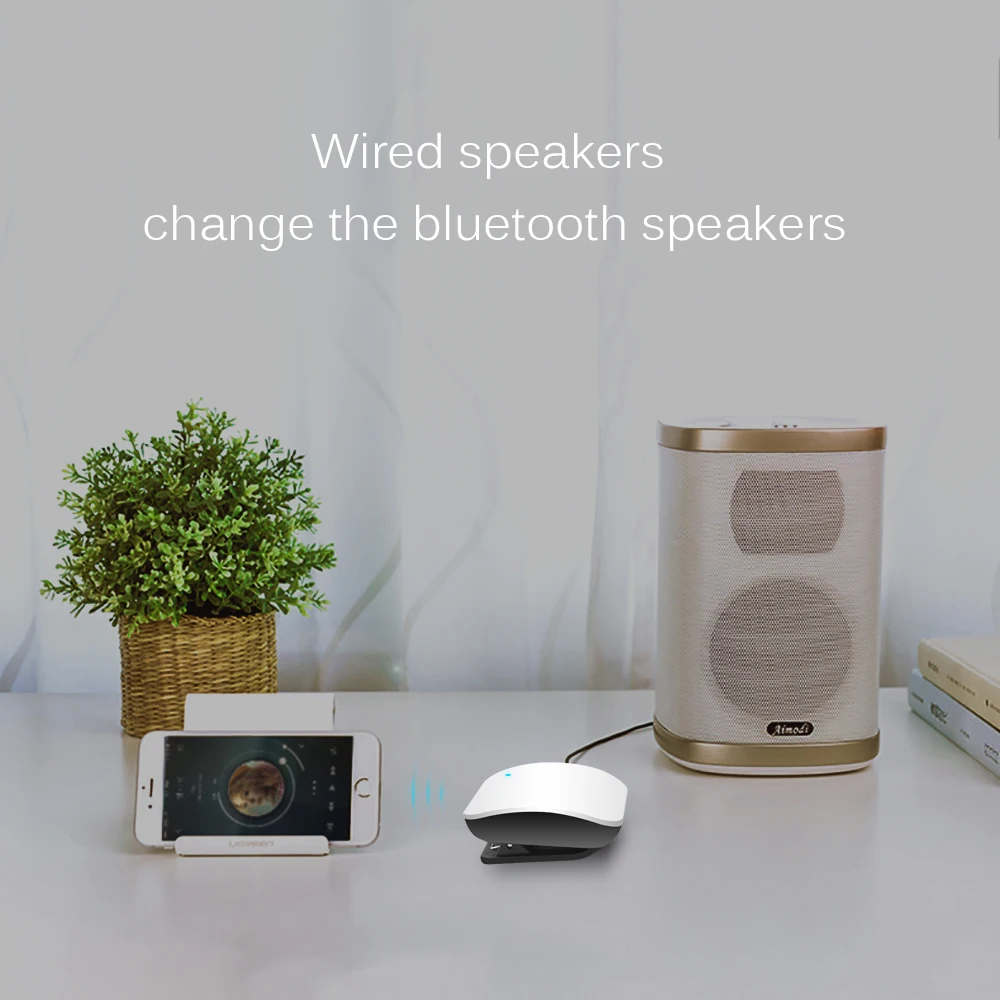 Беспроводной автомобильный Bluetooth Aux аудио музыкальный приемник для гарнитуры