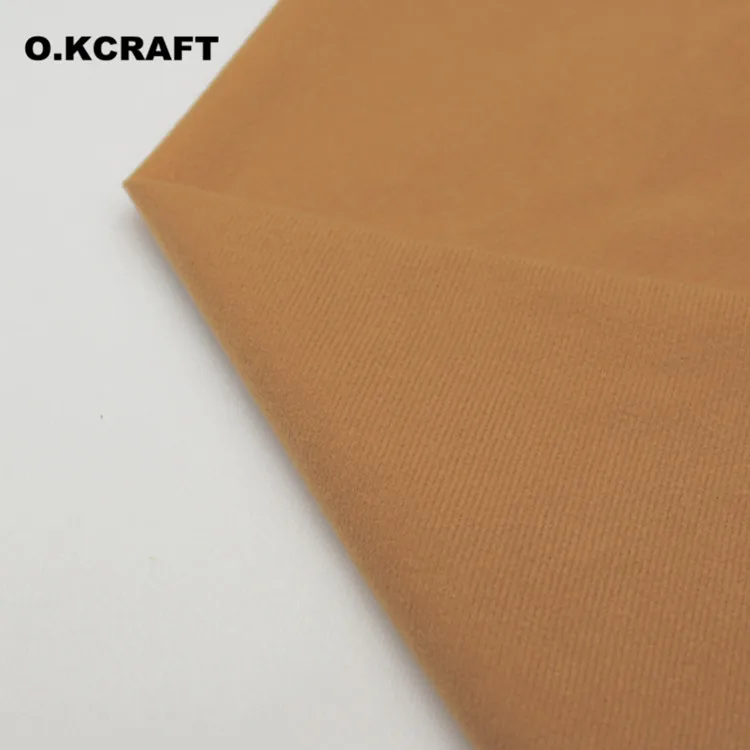 Brown Q0801 40x50 см 30 цветов Самая дешевая полиэфирная флисовая ткань трикотажная бархатная матовая ткань для лоскутного шитья куклы мягкие игрушки ткань - Цвет: Brown Q0801