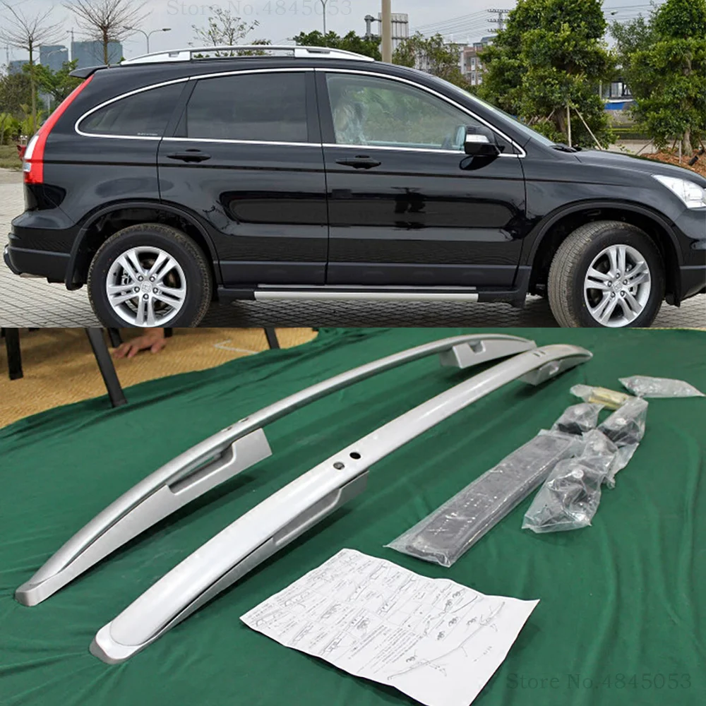 Полка на крышу из алюминиевого сплава для Honda CRV 2007 2008 2009 2010 2011 2 шт.|Багажники крыши