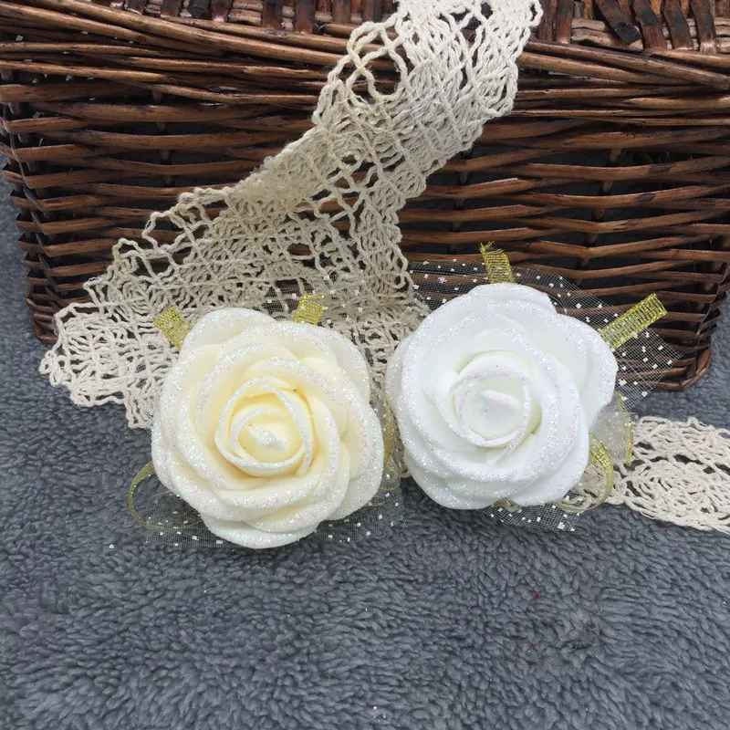 Бесплатная доставка 1 шт. Модный свадебный букет ручной работы для невесты