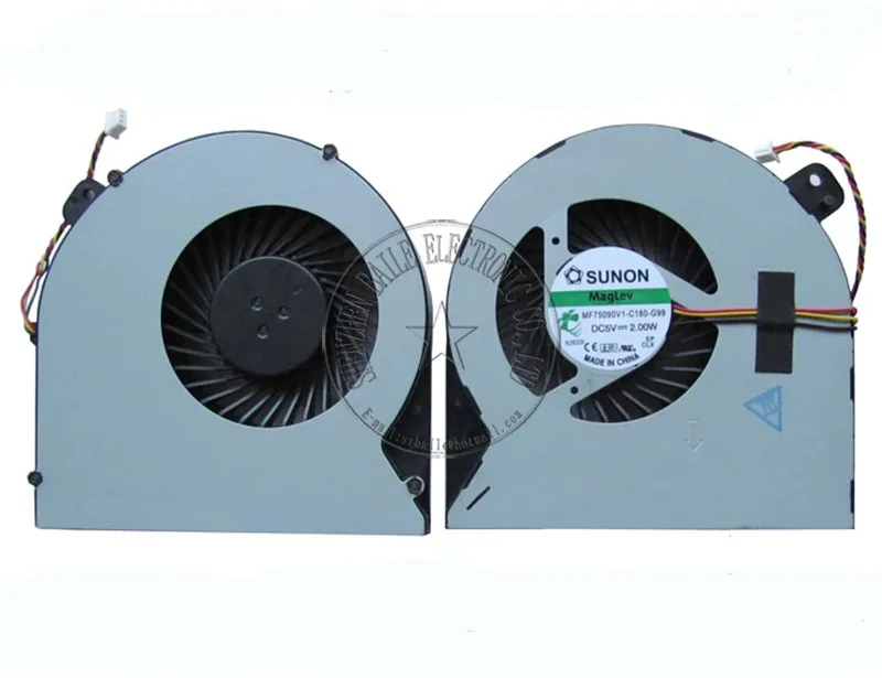 (100 шт./лот) Абсолютно Новый охлаждающий вентилятор для ASUS k550 X750DP K550D K560 X750JB X750 K550DP