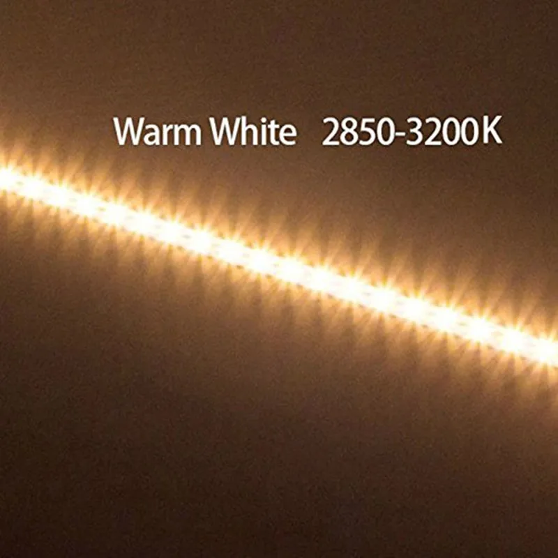 10 шт. 50 м 5630 Светодиодная полоса постоянного тока 12В 36leds не водонепроницаемый
