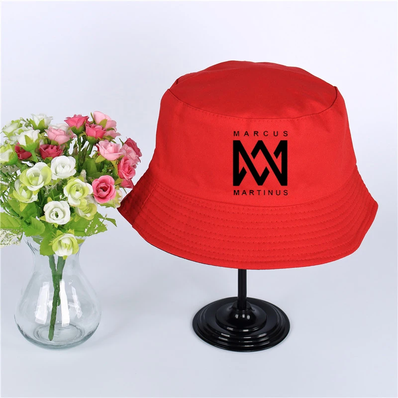 MARCUS MARTINUS 5 Logo Hat Women Mens Panama Bucket Design Fishing Fisherman | Аксессуары для одежды