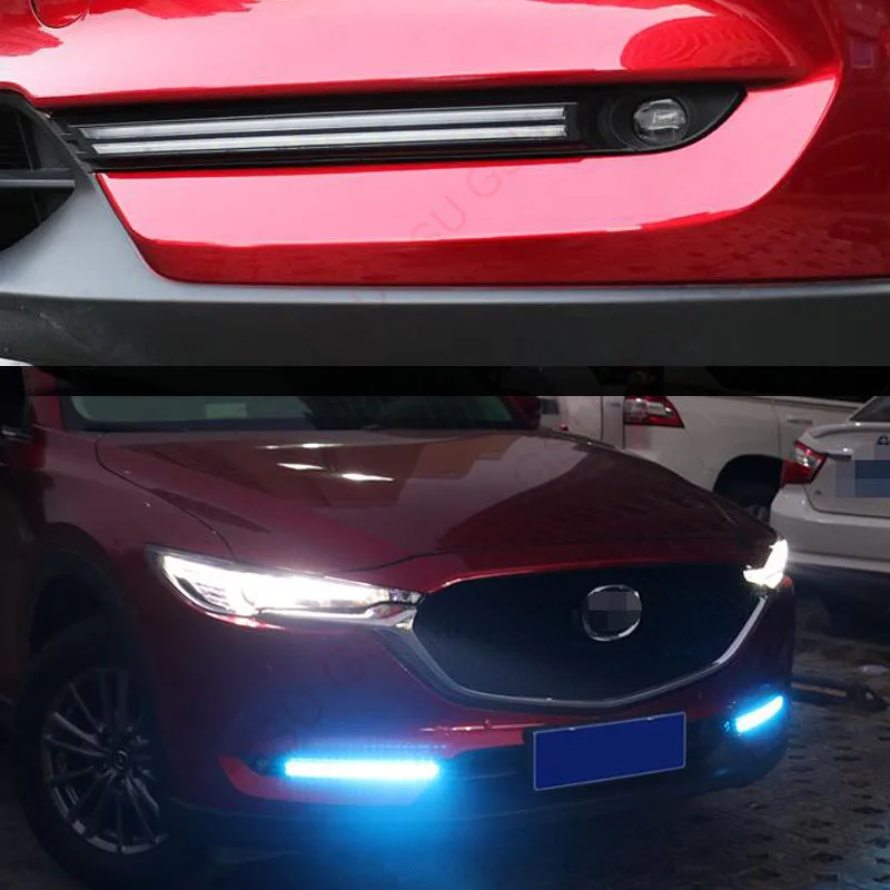 

Modified LED turn signal Driving DRL Daytime Running Light for Mazda CX-5 CX5 2017 2018 2019
