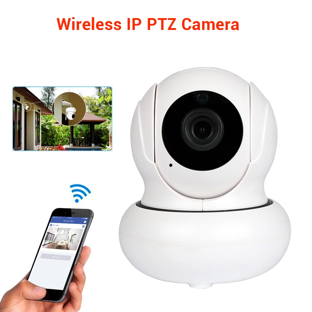 IP камера с поддержкой Wi Fi PTZ 1080P|Камеры видеонаблюдения| |