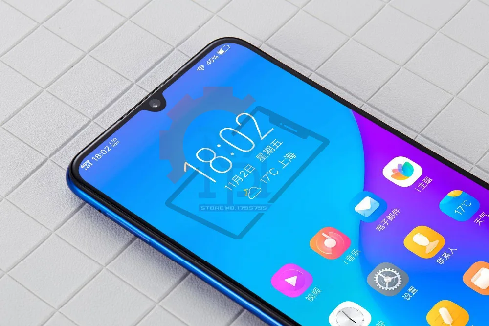 Мобильный телефон Vivo Z3, 6,3 дюймов, экран капли воды, 4 ГБ/6 ГБ+ 64 Гб/128 ГБ, восьмиядерный смартфон Snapdragon670/710, Android 8,1, двойная камера