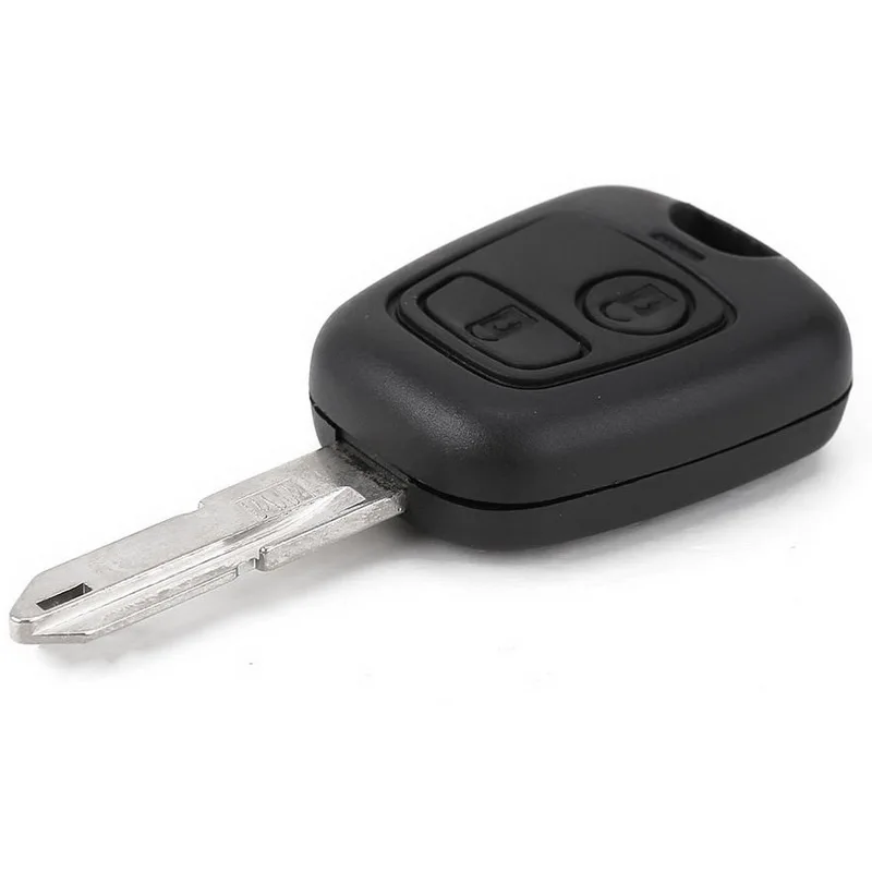 Чехол для ключа с дистанционным управлением подходит 2 BTN PEUGEOT 206 205 405 106 чехол Peugeot