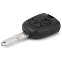Чехол для ключа с дистанционным управлением подходит 2 BTN PEUGEOT 206