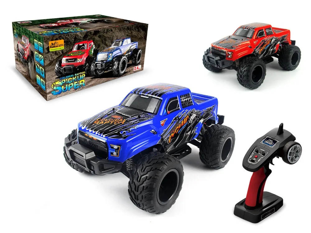 Супер пикап RC грузовик 1/12 Масштаб 2 4 ГГц полномасштабный 46 см 4WD бесщеточный