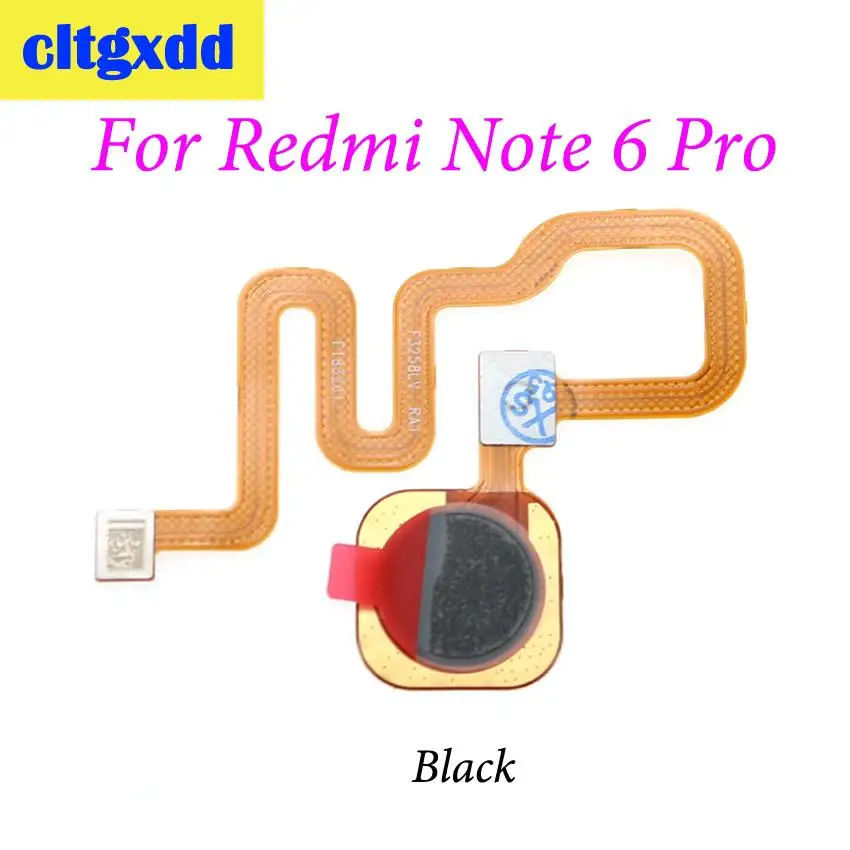 Cltgxdd для Xiaomi Redmi Note 6 Pro сканер отпечатков пальцев Главная кнопка гибкий кабель
