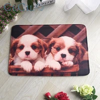 cecil lovely dogs printed bathroom kitchen carpet kids room doormats area rug for living room non slip tapete alfombra perro