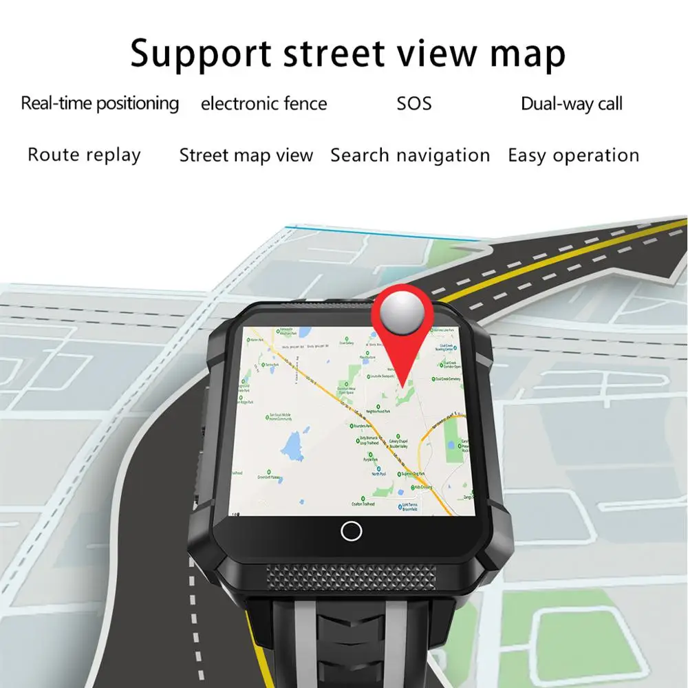 Лучшие Смарт часы H7 IP68 водонепроницаемые Android 4G Bluetooth спортивные на открытом