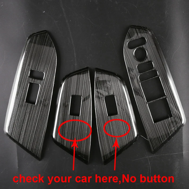 

4pcs For Honda CRV 2017-2018 Glass lifting switch panel decorative frame