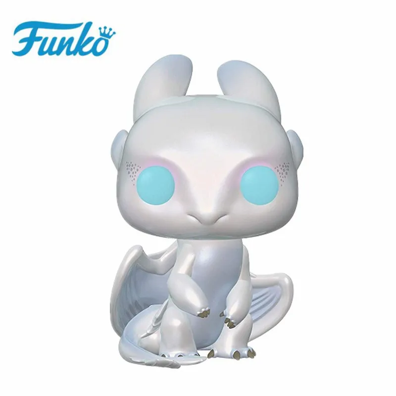 N-Light Fury-687 Беззубик Funko POP Как приручить драконов:#686#100 Беззубик светильник Fury модель светильник Fury Коллекционная Фигурка Игрушки - Цвет: N-Light Fury-687