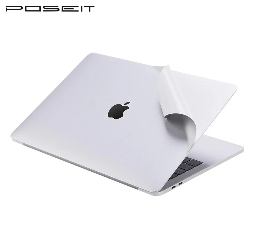 Полностью серебристый Внешний защитный чехол для нового Macbook Pro 13 15 Air 11 Retina 12