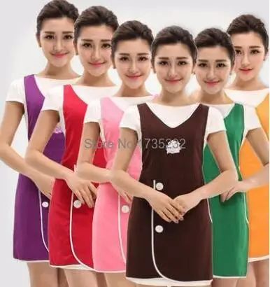 Платье передник для мужчин и женщин кофейник ресторан кухня комбинезон