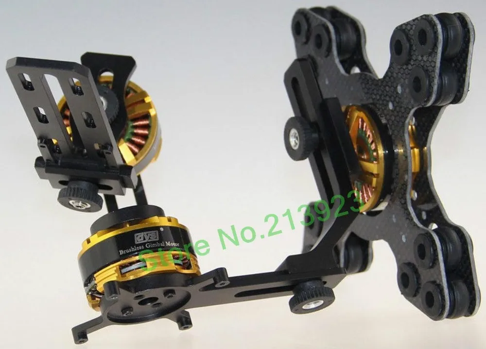 DYS 3 оси Gimbal Управление Mount Kit + оригинальные AlexMos Лер шт. 4108 бесщеточный Двигатель