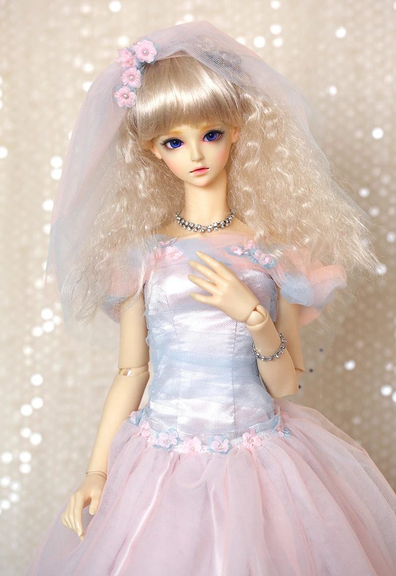 

Свадебное платье, газовая кружевная юбка 1/3 BJD SD кукла, одежда, аксессуары, модное платье для девочек, игрушка в подарок