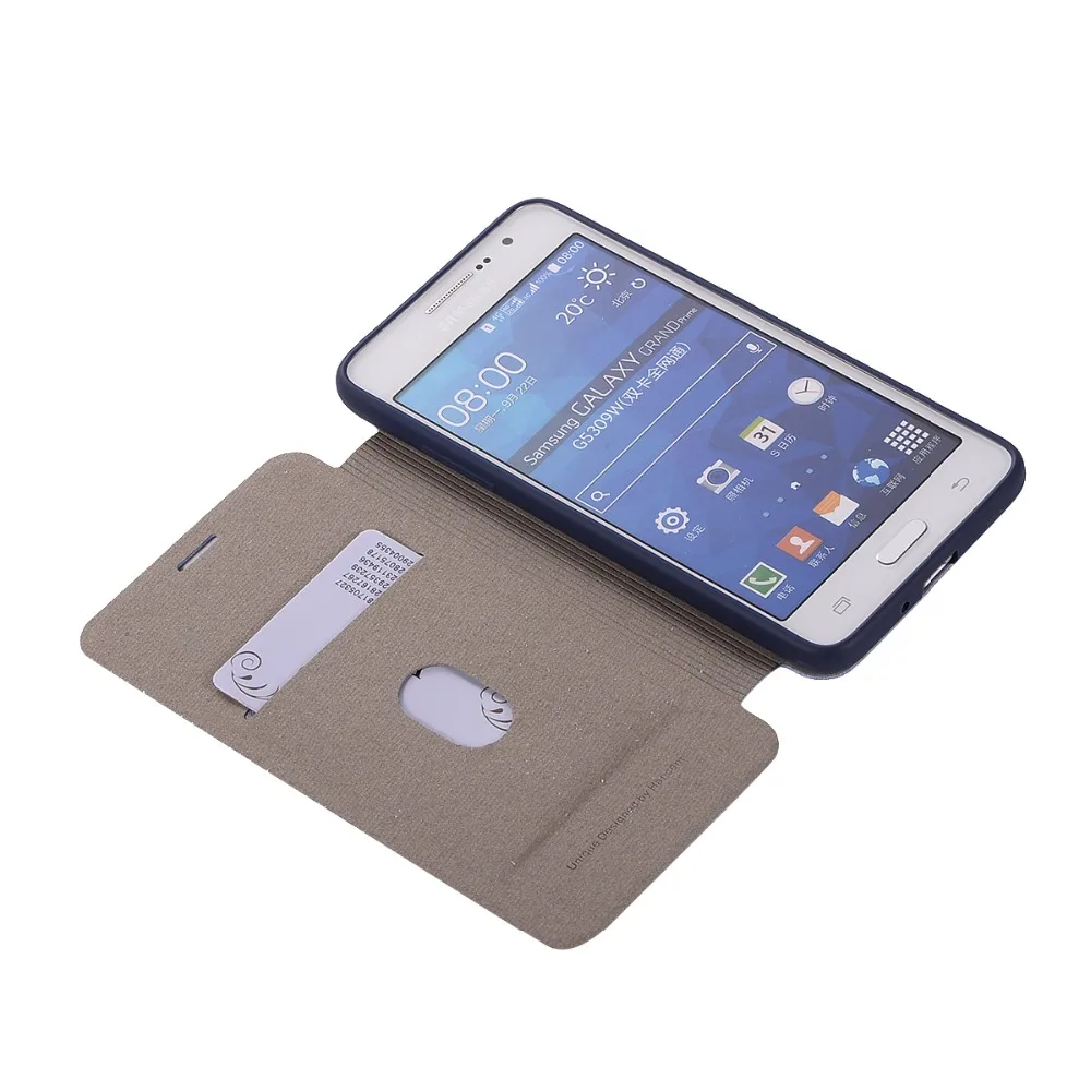 MSK для samsung J2Prime-G530 случае роскошный яркий цвет кожаный бумажник флип чехол сумки