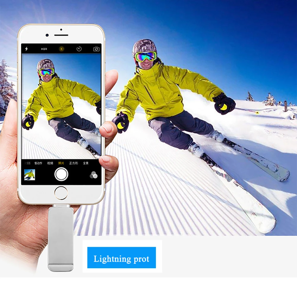 USB флеш накопитель 2 в 1 вращающийся на 360 градусов 64/128 ГБ 16/32 ГБ|USB флэш-накопители| |