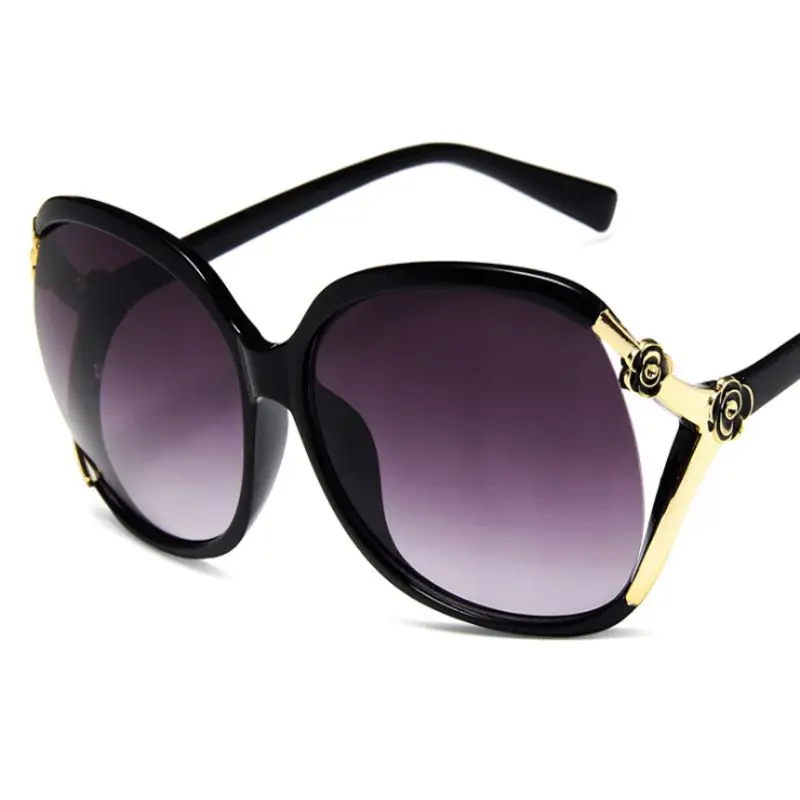 Лето 2021 модные солнцезащитные очки с перфорацией женские травой роскошные