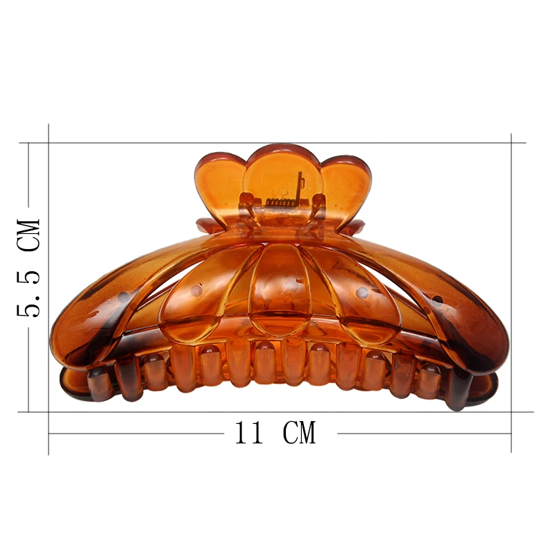 

Flower Shape Girls Colorful Hairpin Hair Crab Big Hair Claws for Women Barrettes Hair Accessories for Women Hair Clip Claw