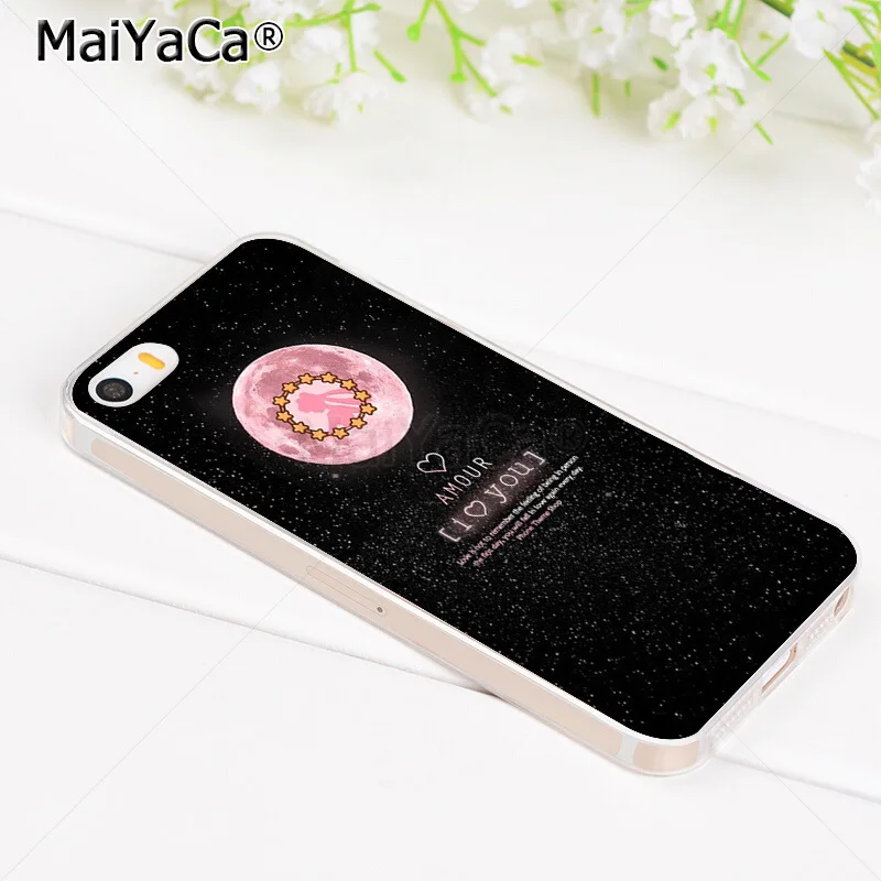 MaiYaCa Moons космический человек астронавт модный дизайн тонкий чехол из ТПУ для iPhone 8