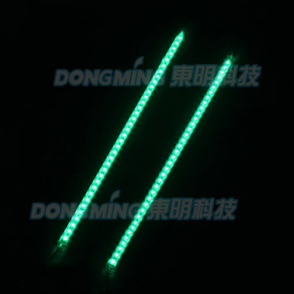 15 шт. led алюминиевый U Профиль 12В 36leds 4Pin подключение молочный/прозрачный ПК крышка