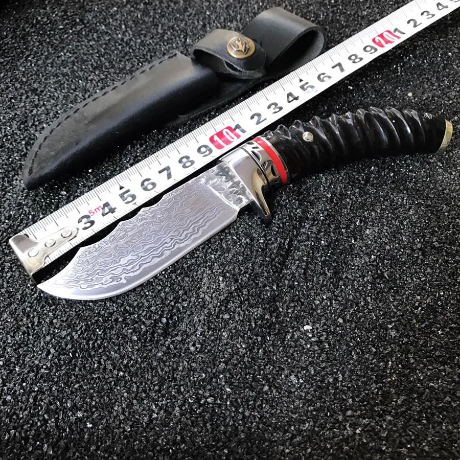 

High quality army Survival knife high hardness wilderness knives essential self-defense Camping Knife Hunting outdoor tools EDC