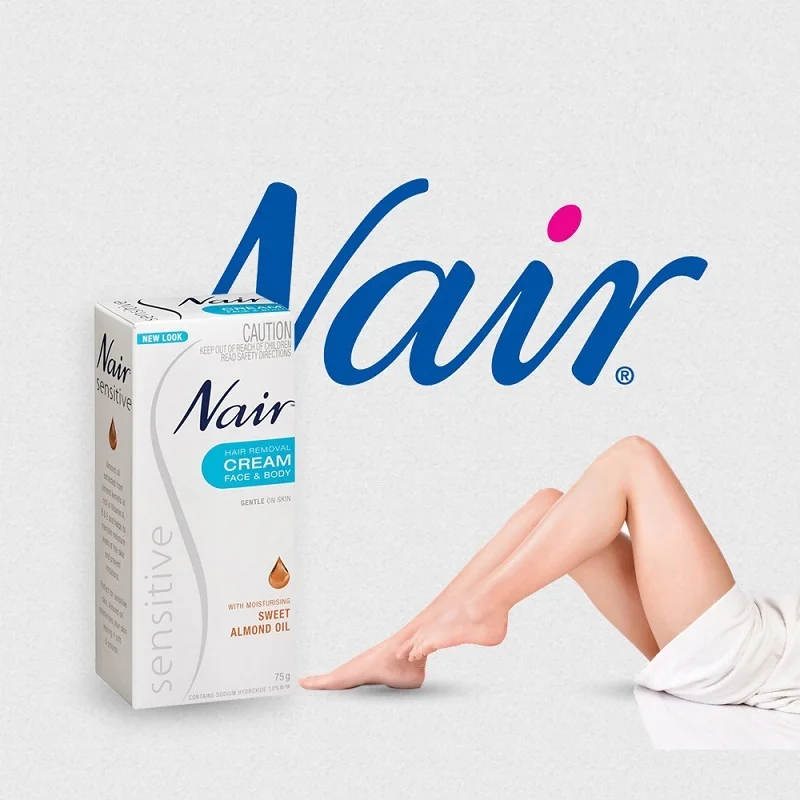Оригинальный Австралийский Nair чувствительный крем для удаления волос лица ног
