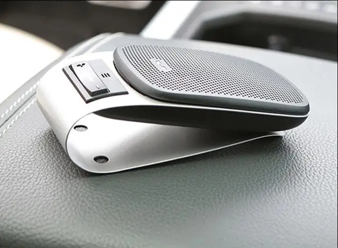 

Newest Car Stereo Bluetooth Headsets Handsfree Kit High Quantity MP3 speaker Free Shipping