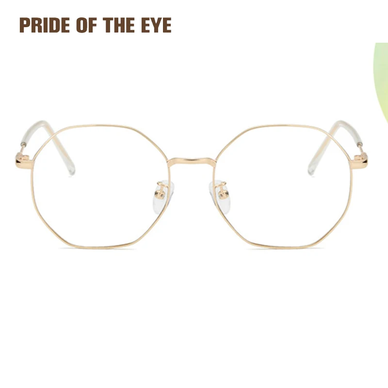 Unique Artistic Fashion Retro Geometry Type Anti Blue Ray Glasses for Men Women Computer User Radiation Polygonous | Аксессуары для