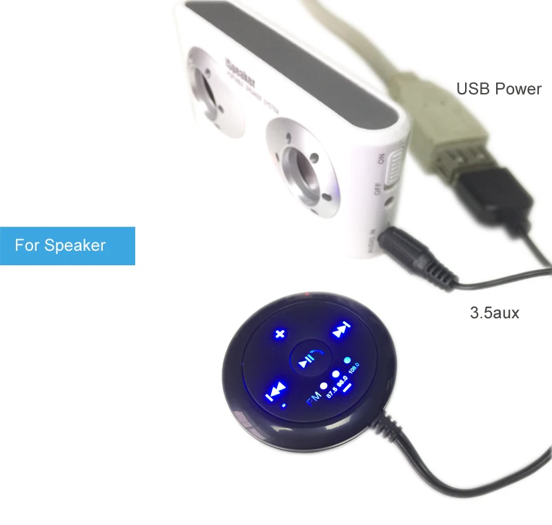 Bluetooth передатчик аудио USB Bluetooth 5,0 приемник беспроводной адаптер 3,5 мм Приемник AUX для автомобиля аудио колонки комплект музыка